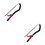 2Pcs Plush Cat Cosplay Tail Accessory Cute Costume Decoration 10