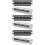 6Pcs Car Dashboard Temporary Parking Card Metal Rolling 8