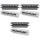 6Pcs Car Dashboard Temporary Parking Card Metal Rolling 4