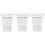 3Pcs White Decorative PU Corbels European Style Brackets 5
