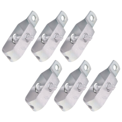 18Pcs Durable Steel Cable Tensioner Tools Silver for Wire Rope 2
