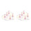 2Pcs Blue Acrylic Nail Practice Stand Nail Holder Display Board 8
