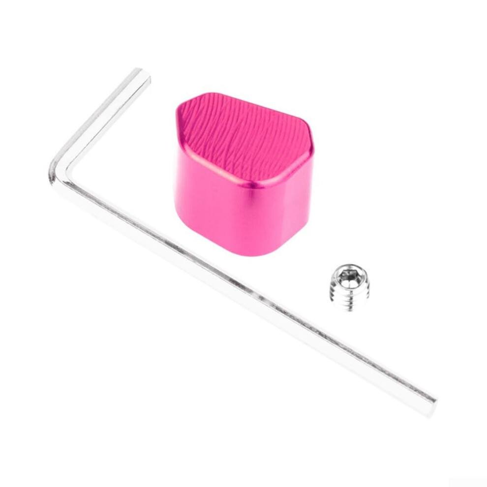 Efficiently Designed Cnc Switch Key Cap For Turn Signal, Fits For Honda And For Suzuki Models (Pink) Pink 9426802539868