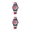 2Pcs Waterproof Children Watch Red Camouflage Durable Adjustable 8