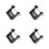 4Pcs Bow String Serving Metal Smoother Outlet for Bow 10