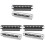 6Pcs Car Dashboard Temporary Parking Card Metal Rolling 3