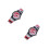 2Pcs Waterproof Children Watch Red Camouflage Durable Adjustable 5