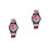 2Pcs Waterproof Children Watch Red Camouflage Durable Adjustable 7