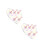 2Pcs Blue Acrylic Nail Practice Stand Nail Holder Display Board 7