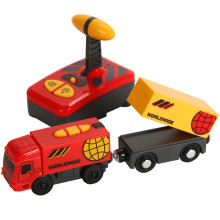 3Pcs Electric Train Toy Plastic Plaything for Kids Playing