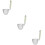 3Pcs Silver Pasta Strainer Basket with Handle Rust-Proof Noodle Cooker 11