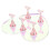 2Pcs Blue Acrylic Nail Practice Stand Nail Holder Display Board 11