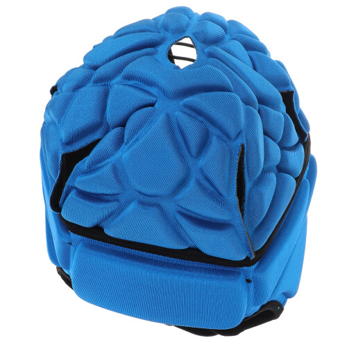 4Pcs Blue Rugby Protected Hats Breathable Comfortable Scrum Cap Gear