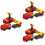 3Pcs Electric Train Toy Plastic Plaything for Kids Playing 6