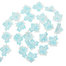 2Pcs Blue Lace Trim Ribbon for Dress Sewing Gift Wrap and Craft Use