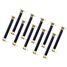 30Pcs Sewing Internal Handbag Hinges Black Flex Frames for Purse Craft