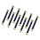 30Pcs Sewing Internal Handbag Hinges Black Flex Frames for Purse Craft 1