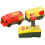 3Pcs Electric Train Toy Plastic Plaything for Kids Playing 10