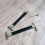 30Pcs Sewing Internal Handbag Hinges Black Flex Frames for Purse Craft 10