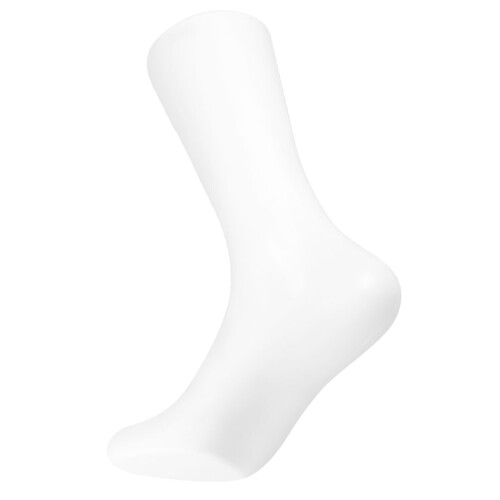 3Pcs White Pe Sock Display Stand Foot Model Mannequin 2