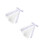 2Pcs Bridal Mesh Veil White Wedding Hair Decor Durable Polyester 3
