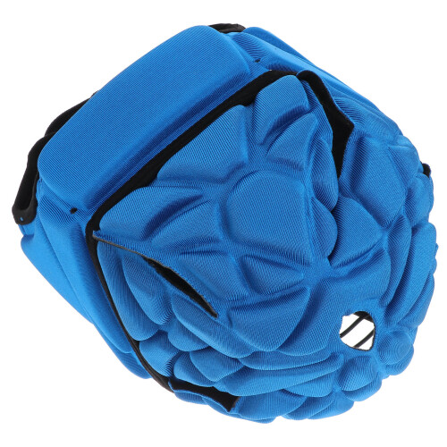4Pcs Blue Rugby Protected Hats Breathable Comfortable Scrum Cap Gear 2