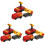 3Pcs Electric Train Toy Plastic Plaything for Kids Playing 2