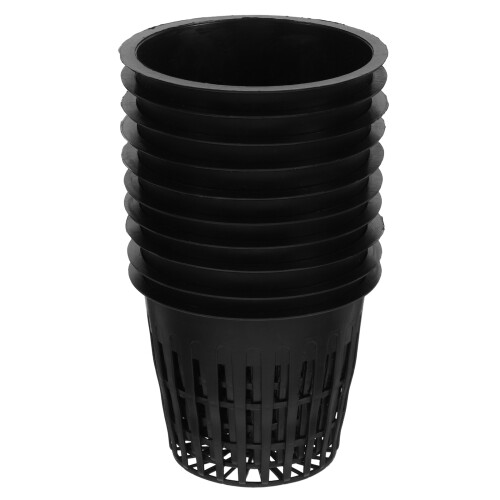 30Pcs Plastic Mesh Nursery Pots Hydroponic Planter Basket for Plants 1