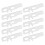 30Pcs White Plastic Pd Ruler Pupillary Distance Meter for Eyeglasses 2