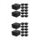24Pcs Compact Storage Box for Men Women with Cushion 4