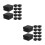 24Pcs Compact Storage Box for Men Women with Cushion 10