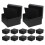 24Pcs Compact Storage Box for Men Women with Cushion 3
