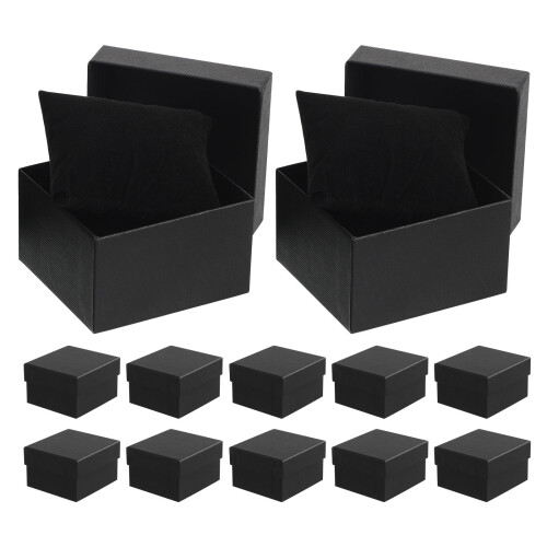 24Pcs Compact Storage Box for Men Women with Cushion 2