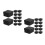 24Pcs Compact Storage Box for Men Women with Cushion 8
