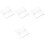 4Pcs Clear Acrylic Scraping Boards Reusable Paint and Art Tools 5