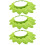 3Pcs Infant Shower Cap Green Soft Elastic Baby Bath Shampoo Shield 8