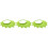 3Pcs Infant Shower Cap Green Soft Elastic Baby Bath Shampoo Shield 4
