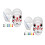 2Sets Paintable White Pulp Masks for DIY Crafts Full Face Plain Mask 5