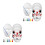 2Sets Paintable White Pulp Masks for DIY Crafts Full Face Plain Mask 6