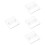 4Pcs Clear Acrylic Scraping Boards Reusable Paint and Art Tools 8