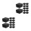 24Pcs Compact Storage Box for Men Women with Cushion 6