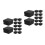 24Pcs Compact Storage Box for Men Women with Cushion 5