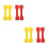 8Pcs Children’s Adorable Dumbbell Toy Tool Assorted 8