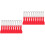 20Pcs Durable Red Plastic Scratch Off Tools for Tickets 5