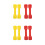 8Pcs Children’s Adorable Dumbbell Toy Tool Assorted 6