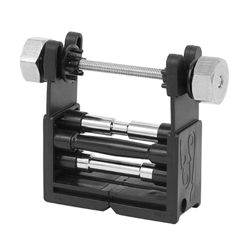 4St Bow String Tool Met Vaste Boogstring Sleuf, Zwarte Roller