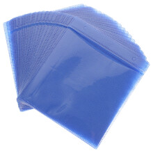 400Pcs Lightweight Blue Plastic Cd Dvd Sleeves for Disc Storage
