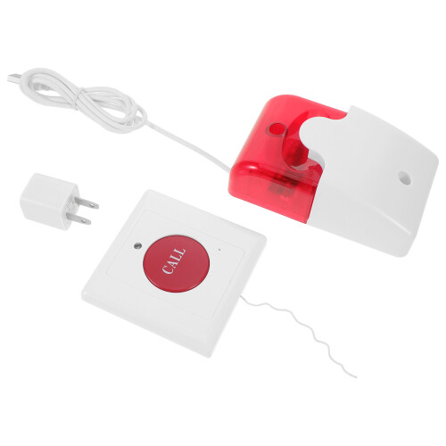 4Pcs Wireless Emergency Alert Devices White Call Buttons for Seniors