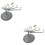 2Pcs Plastic Planetary Model Assorted Color Solar System Toy for Kids 5