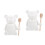 2Sets Bear Shape Ceramic Honey Jars with Wooden Mixing Dipper Stick 6